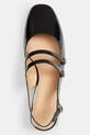 Usnjeni salonarji Coach Winley Slingback Mary Jane črna CAS42.BLK