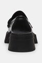 Παπούτσια Δερμάτινα μοκασίνια Coach Leah Platform Leather Loafer CZ382.BLK μαύρο