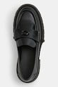 Шкіряні мокасини Coach Leah Platform Leather Loafer чорний CZ382.BLK
