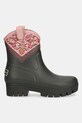 Barbour kalosze Barbour x Farm Rio Thais Short Welly LRF0123MI11 zielony AW25