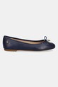 Lauren Ralph Lauren baleriny skórzane Jayna 802940728004.410 granatowy AW25