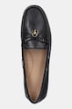 Lauren Ralph Lauren mokasyny skórzane Wylie czarny 802967751001.001