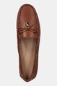 Δερμάτινα μοκασίνια Lauren Ralph Lauren Wylie καφέ 802967751002.200