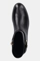 Lauren Ralph Lauren botki skórzane Brooke Bt 2 czarny 802967768001.001