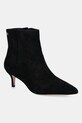 Lauren Ralph Lauren cizme din piele întoarsă Mckay Bt Hl 5-8 cm negru 802967779001.001