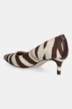 Încălțăminte Lauren Ralph Lauren pantofi cu toc Adrienne 802974354001.200 maro