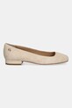 Lauren Ralph Lauren baleriny zamszowe Emellie Bllt 802974358001.101 beżowy AW25