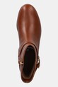 Lauren Ralph Lauren botki skórzane Brooke Bt 2 brązowy 802974382001.200