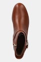 Kožené členkové topánky Lauren Ralph Lauren Brooke Bt 2 hnedá 802974382001.200