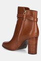 Încălțăminte Lauren Ralph Lauren cizme de piele Brke Bt Hl 2 802974475001.200 maro