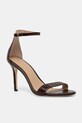 Usnjeni sandali Lauren Ralph Lauren Allie Zrnato usnje rjava 802979181001.200