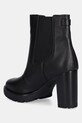 Παπούτσια Δερμάτινες μπότες τσέλσι Lauren Ralph Lauren Layne 802974391001.001 μαύρο