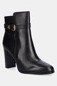 Lauren Ralph Lauren cizme de piele Brke Bt Hl 2 peste 8 cm negru 802974474001.001