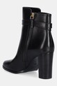 Încălțăminte Lauren Ralph Lauren cizme de piele Brke Bt Hl 2 802974474001.001 negru