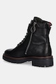 Boty Kožené kotníkové boty Barbour Heidi LFO0637BK51 černá