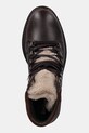Barbour stivaletti alla caviglia in pelle Bamburgh marrone LFO0770BR96