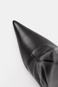 Кожени каубойски ботуши Naked Wolfe Stated Stated.Black черен