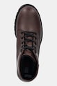Tommy Jeans botki skórzane TJW LACE UP LEATHER BOOT brązowy EN0EN02824