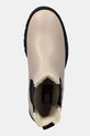 Кожаные полусапоги Tommy Jeans TJW CHELSEA BOOT WL бежевый EN0EN02826