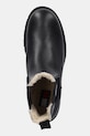 Tommy Jeans sztyblety skórzane TJW CHELSEA BOOT WL czarny EN0EN02826