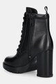 Обувь Кожаные полусапожки Tommy Jeans TJW HEEL LACE UP BOOT EN0EN02832 чёрный