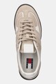 Σουέτ αθλητικά παπούτσια Tommy Jeans THE GREENWICH EDGE μπεζ EN0EN02838