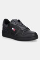 Tommy Jeans sneakersy skórzane TJW RETRO BASKET SNEAKER płaska czarny EN0EN02839