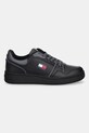 Tommy Jeans sneakersy skórzane TJW RETRO BASKET SNEAKER EN0EN02839 czarny AW25