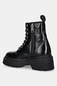 Obuv Kožené workery Tommy Jeans TJW CHUNKY SHINY LEATHER BOOT EN0EN02848 čierna