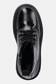 Tommy Jeans workery skórzane TJW CHUNKY SHINY LEATHER BOOT czarny EN0EN02848