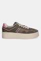 Tommy Jeans sneakersy THE GREENWICH FLATFORM EN0EN02902 brązowy AW25