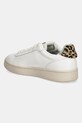 Boty Kožené tenisky Tommy Jeans ARCHIVE 98 LEOPARD EN0EN02909 bílá