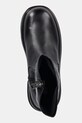 Tommy Jeans botki TJW STRETCHY MID BOOT czarny EN0EN02928