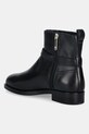 Obutev Usnjeni gležnarji Tommy Hilfiger TH BUCKLE RIDING LEATHER BOOTIE FW0FW08781 črna
