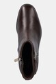 Tommy Hilfiger botki skórzane TH BUCKLE RIDING MID HEEL BOOTIE brązowy FW0FW08859