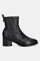 Tommy Hilfiger botki skórzane TH STRETCH LEATHER BOOTIE FW0FW08860 czarny NC25