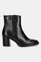 Шкіряні черевики Tommy Hilfiger STACKED HEEL LEATHER ANKLE BOOT FW0FW08864 чорний AW25