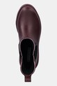 Γαλότσες Tommy Hilfiger FLAG ANKLE RAINBOOT WARM LINING μπορντό FW0FW08974