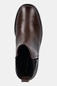 Tommy Hilfiger sztyblety skórzane TH MINIMAL LEATHER CHELSEA brązowy FW0FW08978