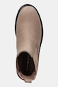 Tommy Hilfiger sztyblety nubukowe TH NUBUCK CLEATED CHELSEA beżowy FW0FW09041