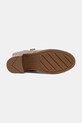 Kožené kozačky Tommy Hilfiger RIDING LTHR LONG BOOT BLOCK HEEL FW0FW08777 hnědá