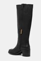 Взуття Шкіряні чоботи Tommy Hilfiger RIDING LTHR LONG BOOT BLOCK HEEL FW0FW08777 чорний