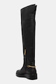 Обувь Кожаные сапоги Tommy Hilfiger TH HORSEBIT RIDING OVERKNEE BOOT FW0FW08976 чёрный