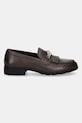 Tommy Hilfiger mokasyny skórzane TH CHAIN FRINGE LEATHER LOAFER FW0FW08971 brązowy AW25