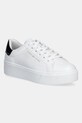 Tommy Hilfiger sneakersy skórzane CHIC PLATFORM CUPSOLE PATENT pozostałe biały FW0FW08681