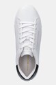 Tommy Hilfiger sneakersy skórzane CHIC PLATFORM CUPSOLE PATENT biały FW0FW08681