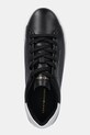 Tommy Hilfiger sneakersy skórzane CHIC PLATFORM CUPSOLE PATENT czarny FW0FW08681