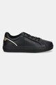 Kožené tenisky Tommy Hilfiger VULC FOXING SNEAKER FW0FW08683 černá AW25