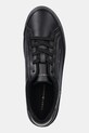 Kožené tenisky Tommy Hilfiger VULC FOXING SNEAKER černá FW0FW08683