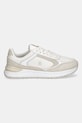 Tommy Hilfiger sneakersy skórzane CASUAL FASHION RUNNER LTR FW0FW08832 beżowy AW25